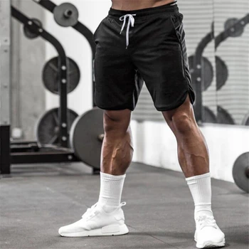 

ELI22 Men Summer Shorts Gyms Bodybuilding Fashion Casual Men's Beach Shorts