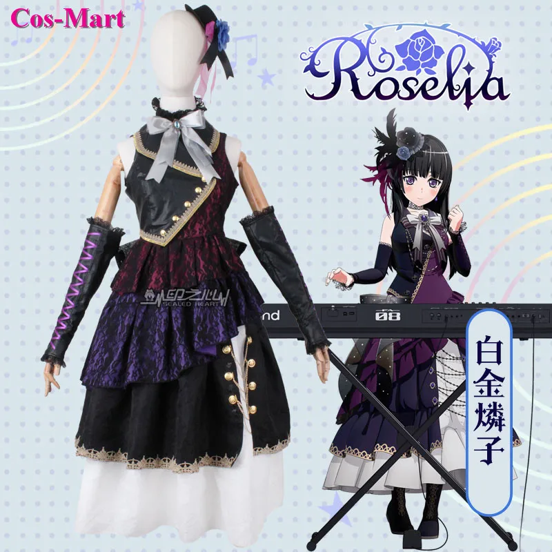 Anime BanG Dream Roselia Whole Staff Cosplay Costume Concert