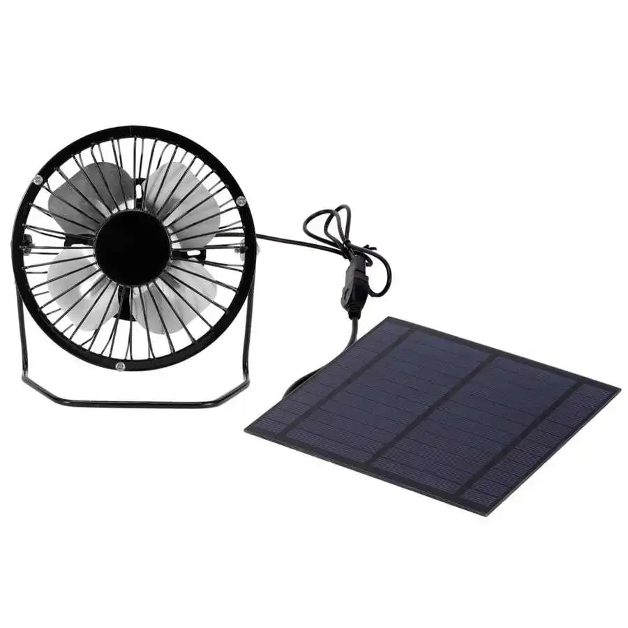 Solar com Ventilador de Refrigeração Conjunto para o Sistema do Painel Solar da Estufa Células Solares Mini Painel Portátil Fotovoltaico Solar 5w Células solares 5w mini painel solar com