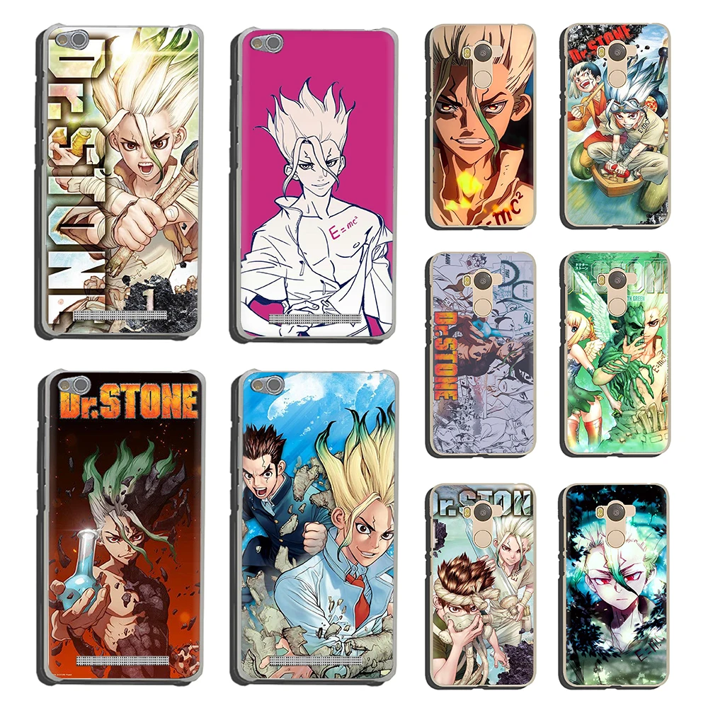 Dr Stone manga жесткий чехол для телефона Xiaomi Redmi 4A 4X5 Plus 5A 6 Pro 6A Note 4 4X5 6 7 8 Pro 5A Prime 7 7A 8A GO K20 Pro