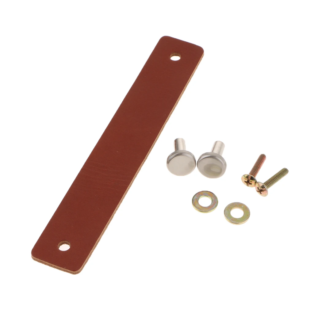 Nordic Handmade Leather Door Handle Pulls Knob Kitchen Furniture Drawer Cabinet Handles Pull Knob