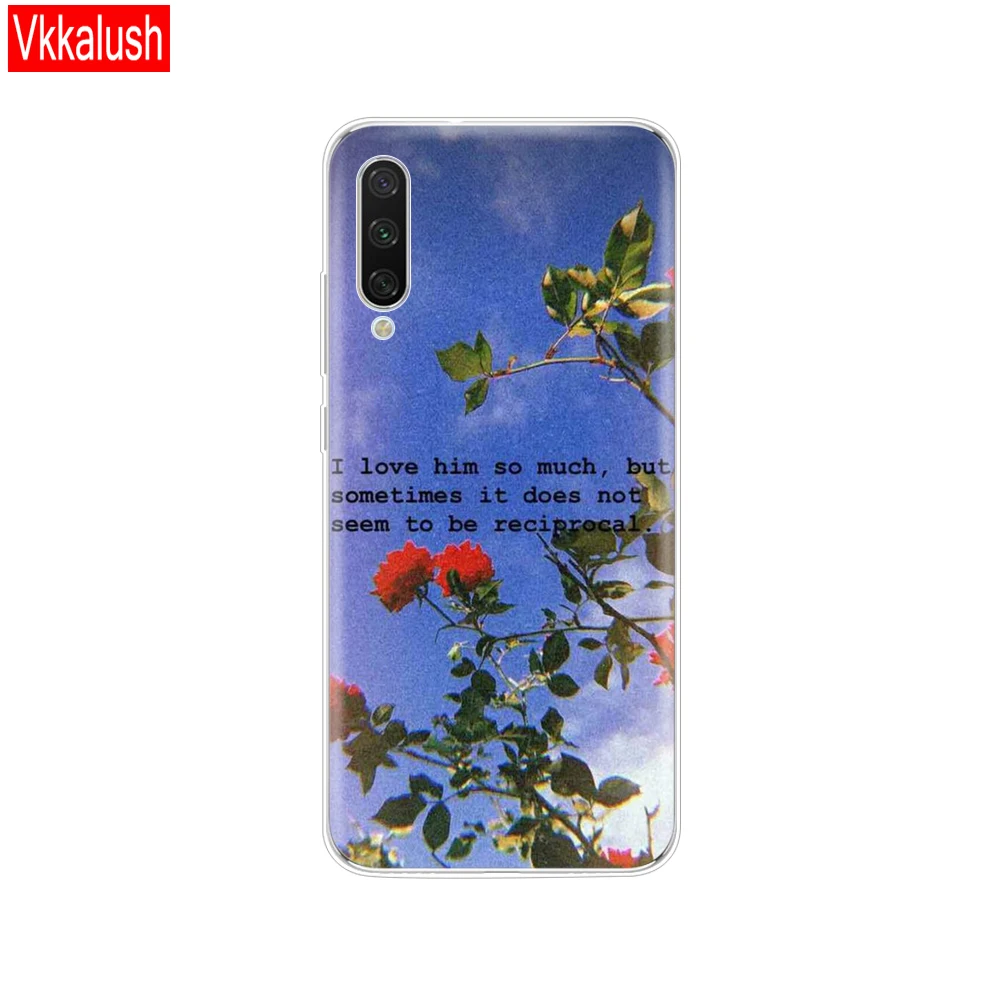Силиконовый чехол для Xiaomi mi A3, чехол с полной защитой, мягкая задняя крышка из ТПУ, чехол для телефона s для Xio mi A3, бампер, чехол - Цвет: 11077