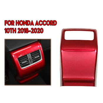 

ABS Panel Trim Red For Honda Accord 10th 2018-2020 Car Interior Air Outlet Decoration