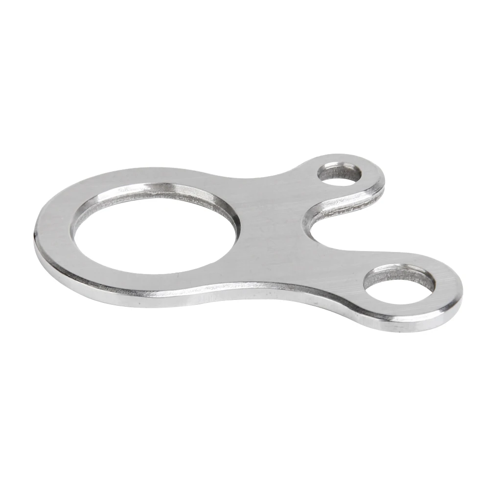 3-Hole Steel Tent Awning Rope Guy Line Tensioner Guyline Runner Outdoor Camping