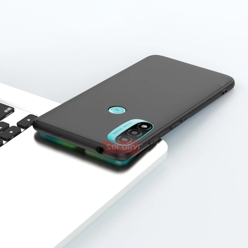 For Motorola E20 Case Matte Slim Soft Silicone Phone Cover For Moto E