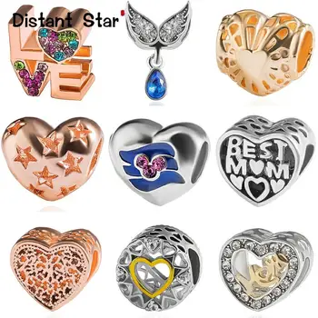 

fashion European beads original beads charms fit pandora bracelet jewelry accessories for diy making jewelry beads wholesale