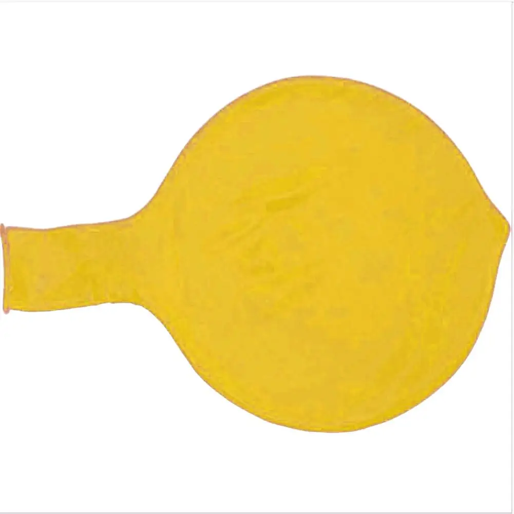 HobbyLane 72 Inch Super Big Round Latex Balloon for Showing& as Decoration - Цвет: yellow