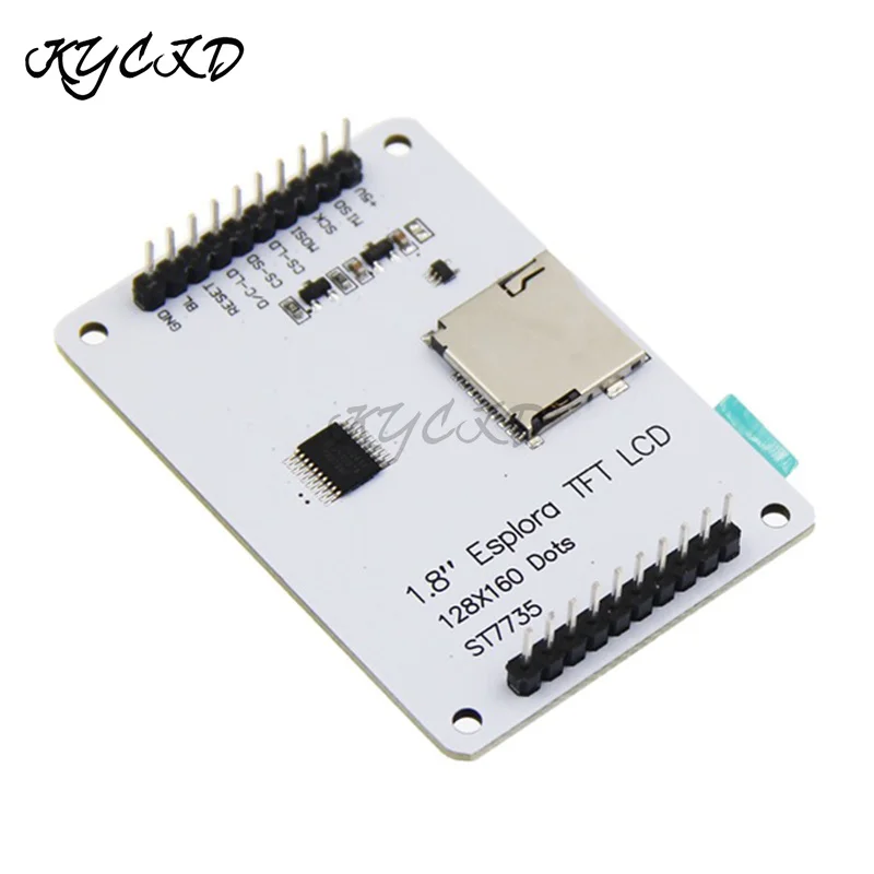 1.8 TFT LCD ��� 128*160 RGB 65K Ǯ �÷� ��ũ�� ST7735 ����̹� Arduino Esplora/C51/STM32 �� 4 ���̾� SPI �������̽�