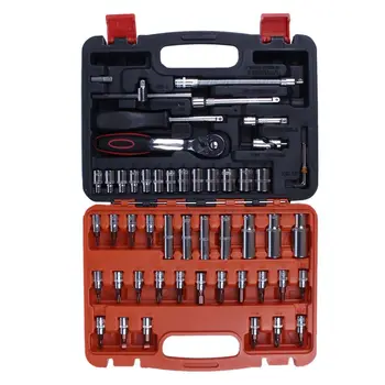 

Automotive Mechanics Tool Set Box Case Car Motorcycle Home Repair Kit 53 Piece