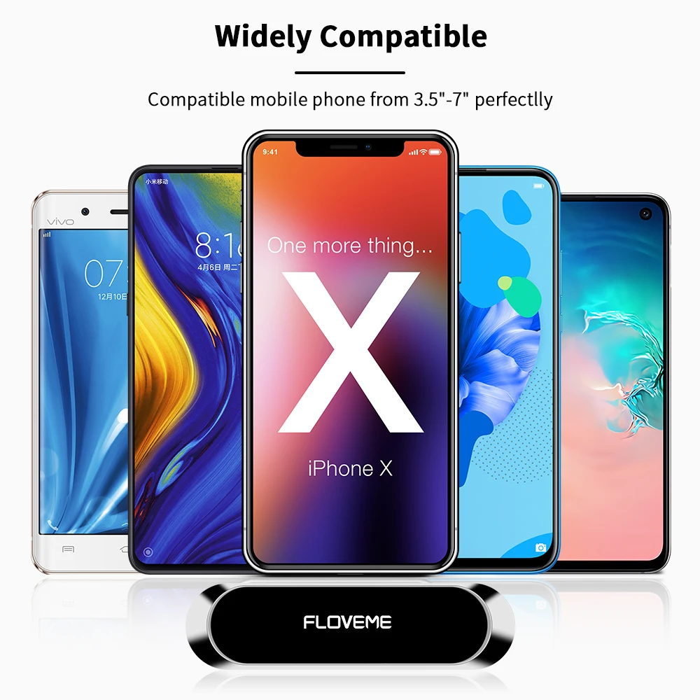 FLOVEME Magnetische Auto Telefon Halter Für Telefon in Auto Starke Magnet Streifen Telefon Halter F
