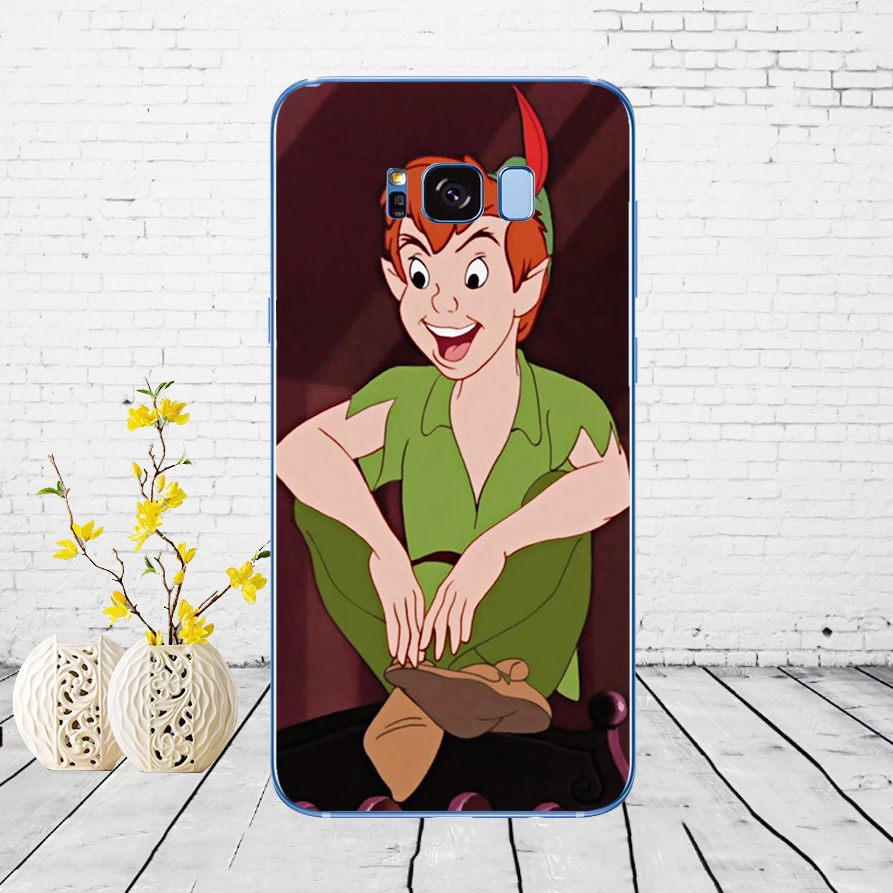 104DD Питер Пэн Венди Tinkerbell Tinker bell Мягкий силиконовый чехол для Samsung Galaxy S6 S7 edge S8 S9 S10 plus A70 A50 чехол - Цвет: 8