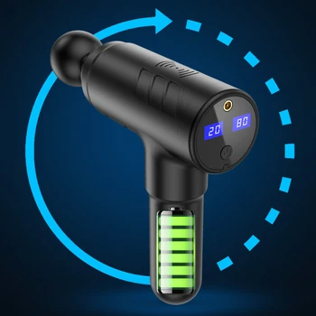 

Muscle Massage Machine Tool Hypervolt Percussion 20-Speed Fascia Muscle Relax Therapy Home Gym Workout