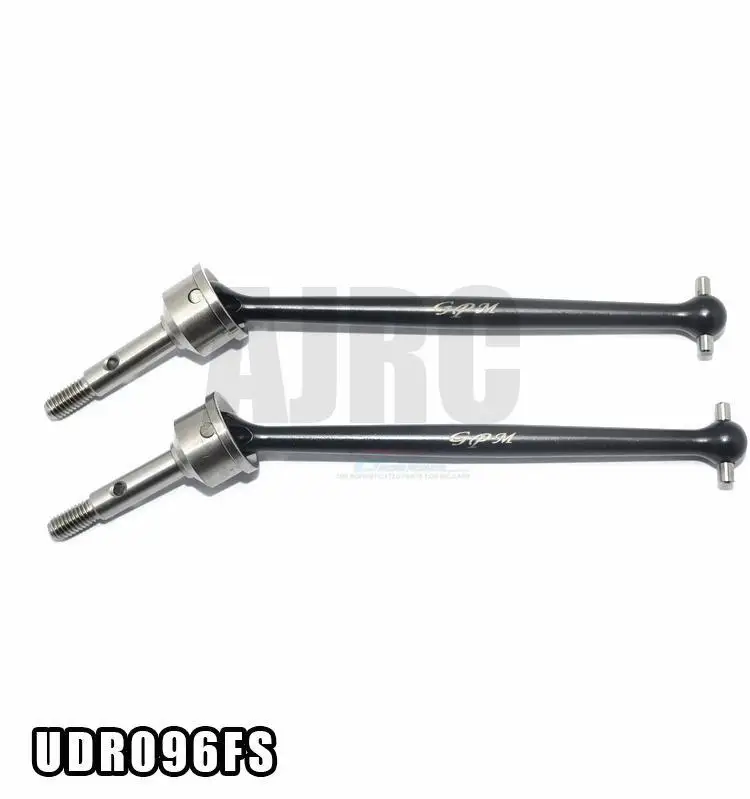 

1 pair Trax 1/7 85076-4 UNLIMITED DESERT RACER UDR stainless steel head + 45 # steel dog bone bold front CVD universal joint