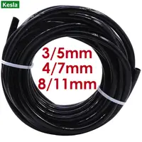 KESLA 3/5mm 4/7mm 8/11mm Garden Watering Hose Connector Pipe Irrigation 1/4" Gardening Irrigation 1/8'' 3/8'' Watering Pipe 1