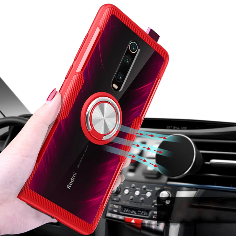 Прозрачный чехол для Xiaomi Mi 10T Lite Redmi 9 9A 9C Note 9S 8T 8 7 5 Pro A C POCO X3 NFC ударопрочный с