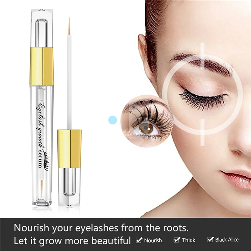 

Makeup Powerful Eyelash Growth Treatment Liquid Serum Enhancer Eye Lash Longer Thicker 7-15 Days Growth Liquid Serum TSLM1