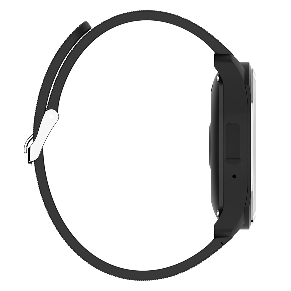 Модный круглый экран Шагомер Bluetooth Вызов Музыка Спорт Смарт часы браслет