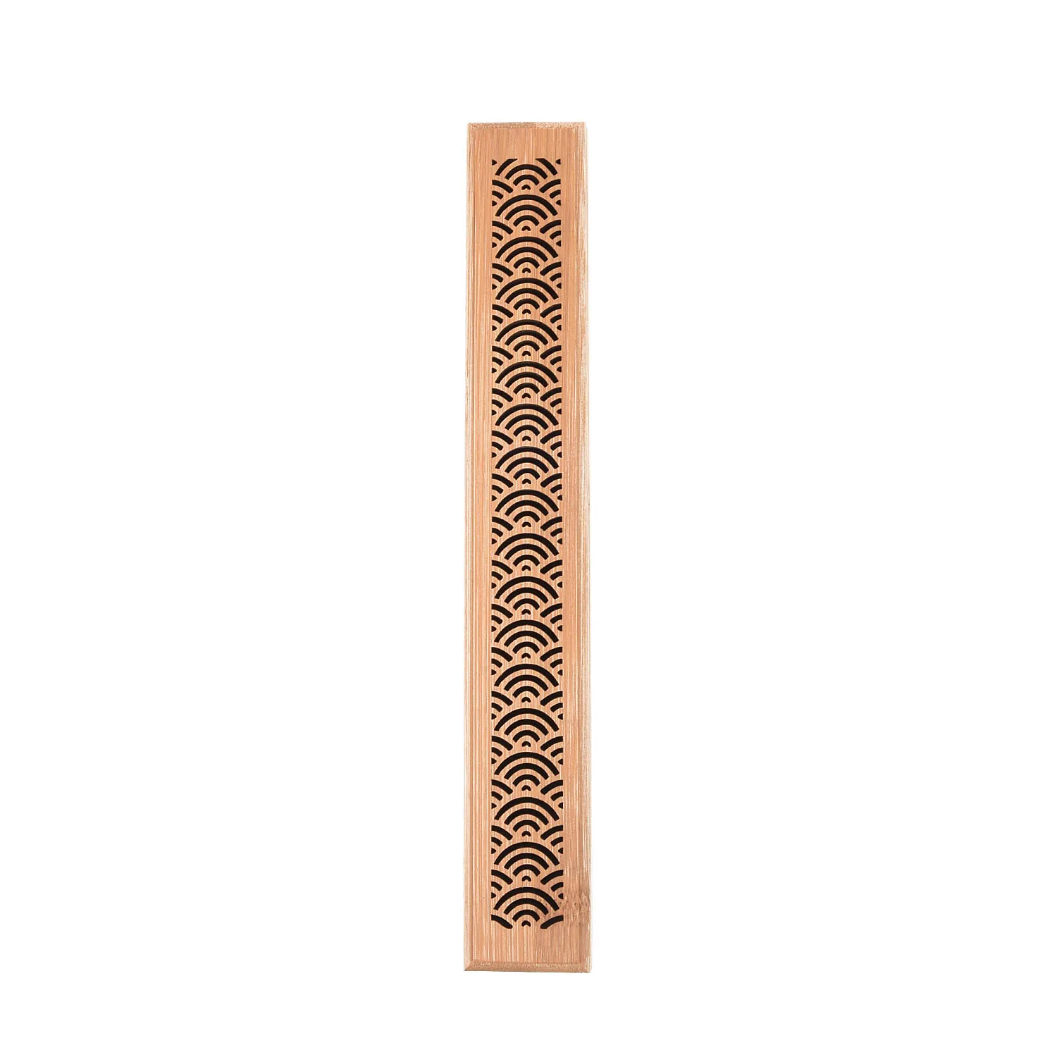 Chinese Ancien Handmade Bamboo Incense Holder Burner Joss Box Stick Home Holder