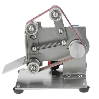 

Belt Sander Polishing/Grinding Machine Edge 9000RPM +10 Belts 330x15mm Fittings Home Garden Supplies