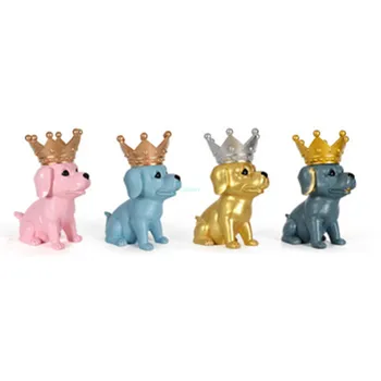 

10" Home Decorations Animal Simulation Dog Key Storage Box Desktop Storage Entrance Decoration Creative Present Resin 26CM Z2497