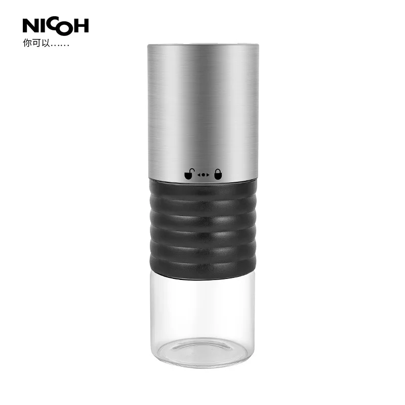 KFJ0044 USB Новинка кофемолка электрическая кофемолка домашняя маленькая сухая мельница Порошковая машина зарядка через USB - Цвет: KFJ0044