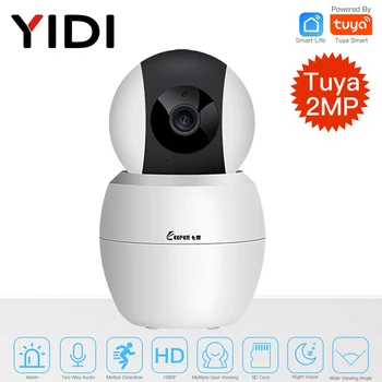 

Tuya HD 1080P Smart Camera WiFi Security Rotating Camera Network Two-way Audio IP Camera