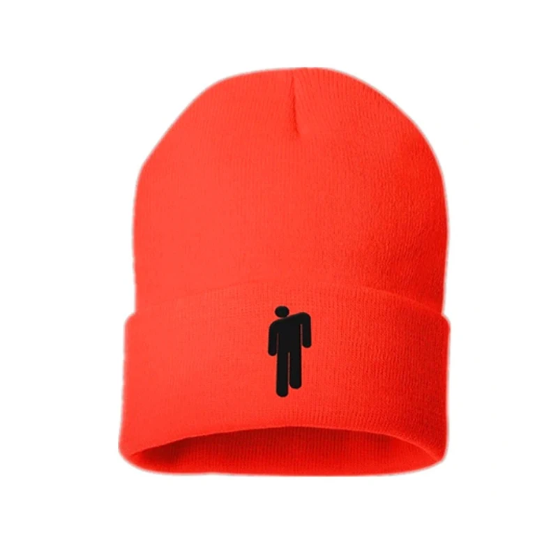 Billie Eilish Beanie Stickman Женская и мужская вязаная шапка-несколько цветов Новинка