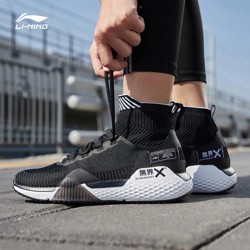 Li-Ning Для женщин нет границ Training стельки для обуви однотонные Тканные дышащая подкладка облако Спортивная обувь Кроссовки AFJP006 YXX049