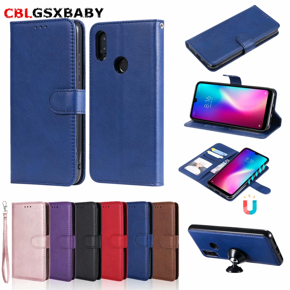 2 в 1 чехол для телефона Redmi Note 7 6 Pro 4X3 4A Чехол Многофункциональный кожаный виде