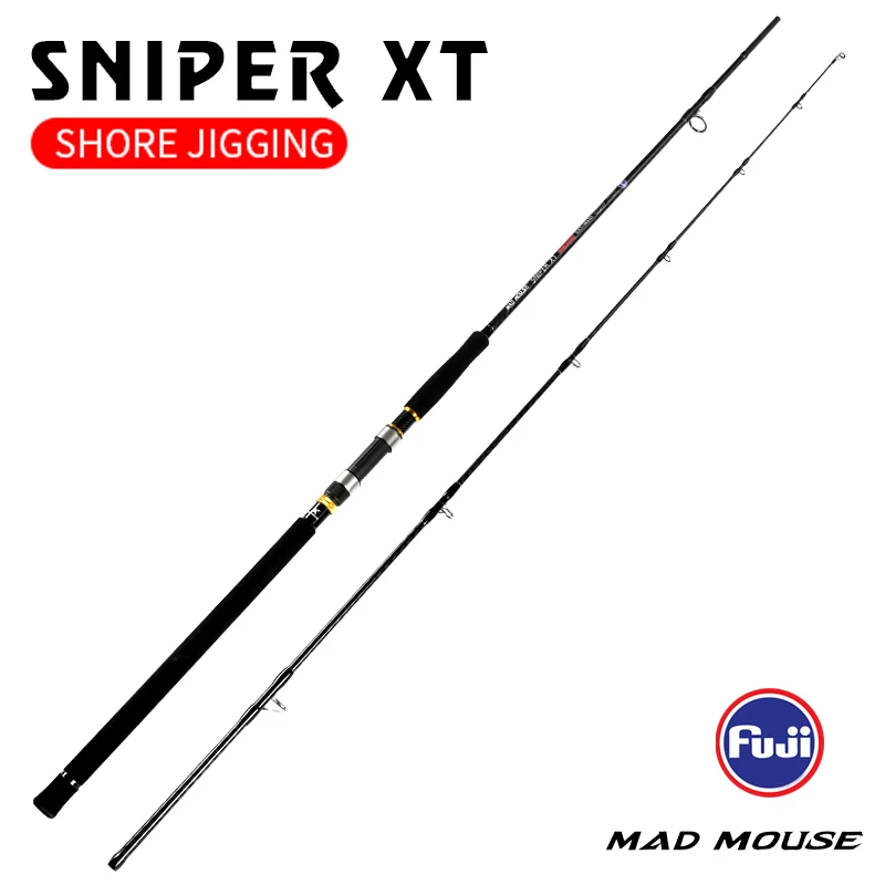 Удилище для отсадки на приманку MADMOUSE SNIPER XT 2 9 м 96H/96MH высокоуглеродистая вес 20-120 г