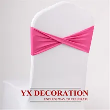 100 шт много стрейч лайкра повязка на стул спандекс стул створки для свадебного покрытия стула украшения