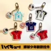 Anime Figures Haikyuu Toys keychain Schoolbag Pendant keychain Ring Acrylic Gifts Cartoon Figure keychain 2kinds of Haikyuu key ► Photo 1/6
