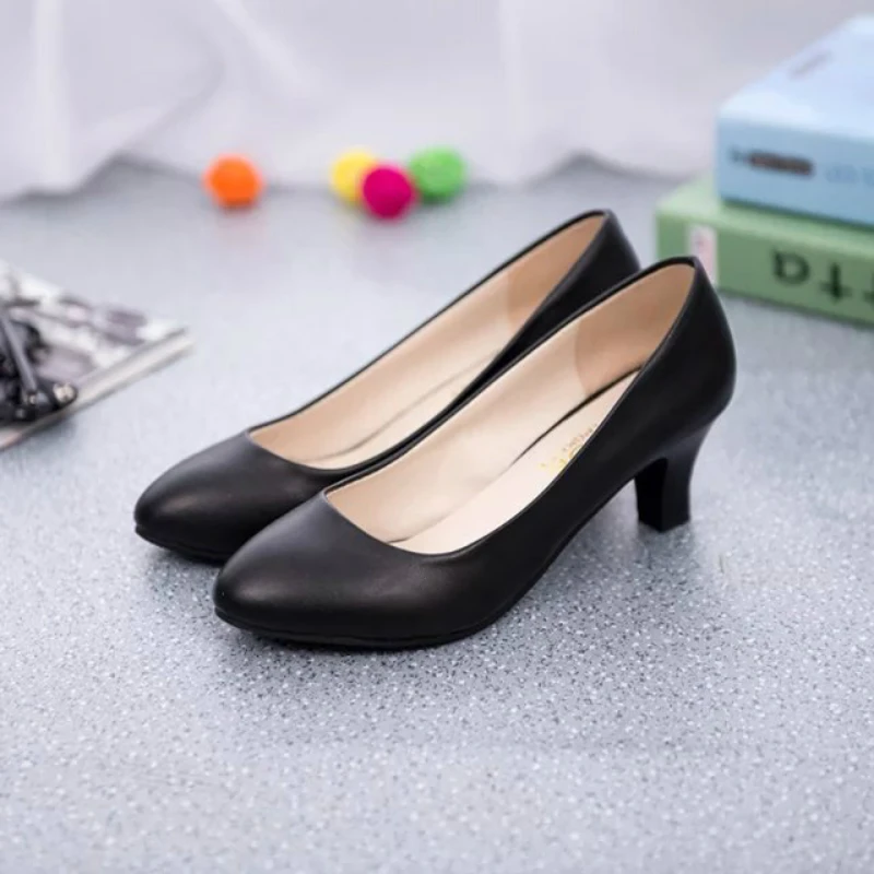 black female work shoes