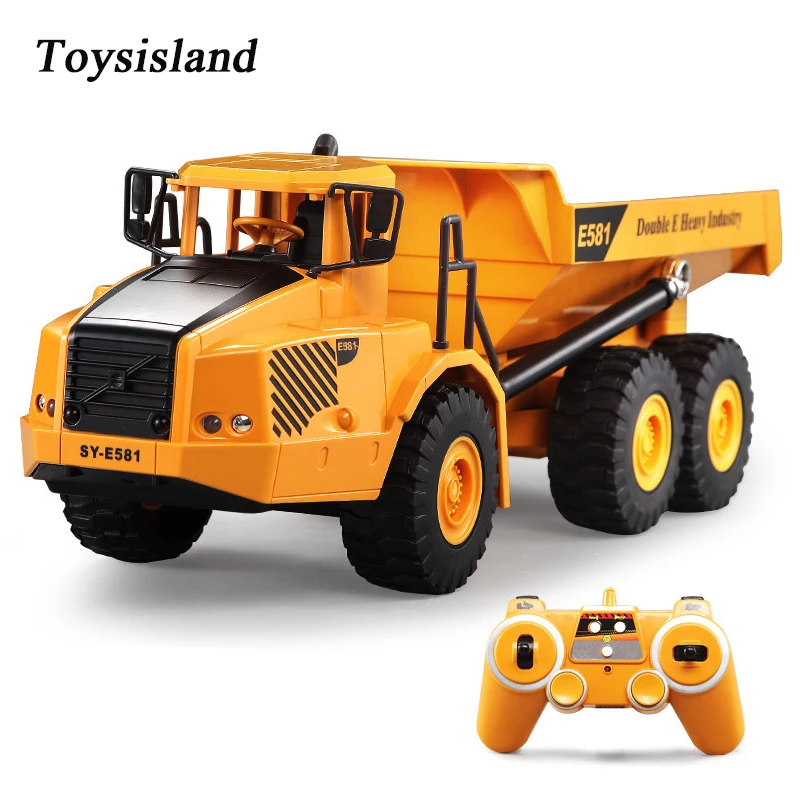 

1/22 RC Trucks Tipping Bucket 2.4GHz Remote Control Engineering Vehicle Construction RC Truck Toys Gift for Boys