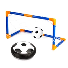 Hover Soccer Ball Kids Toys Set Goals Door Indoor LED Light Battery Powered Fun Air Football Game