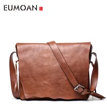 EUMOAN простой ретро сделать старую салфетка для рук цвет посажен дубления коровьей кожи плеча Сумка моды личности кожи po