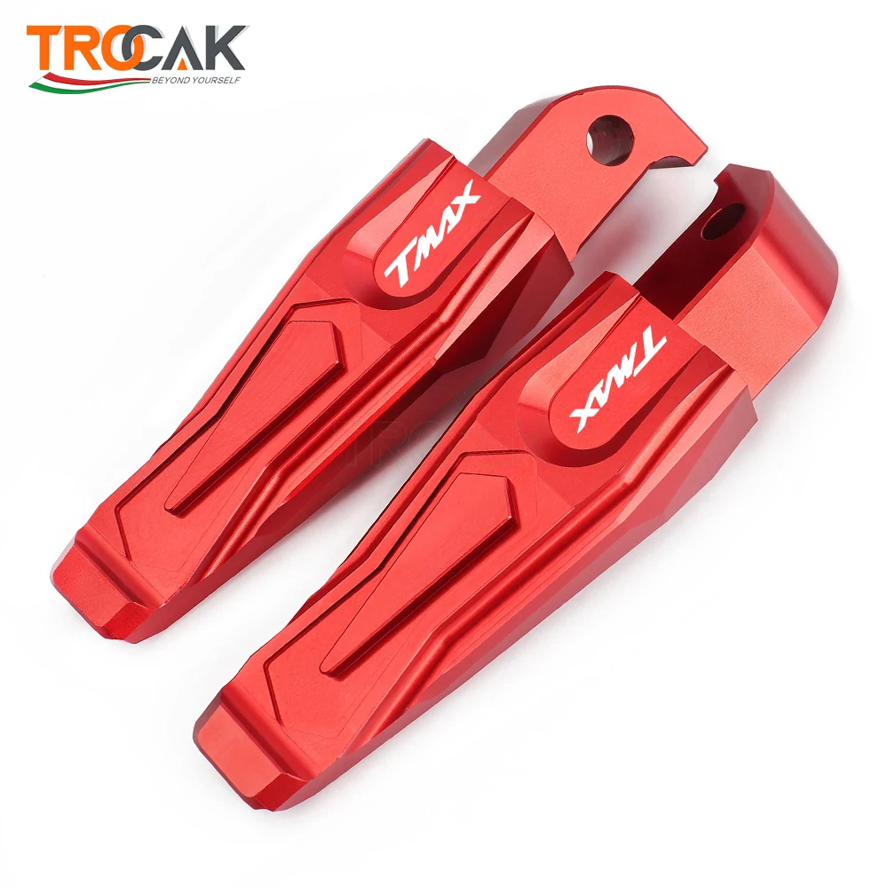 Cale Pied Moto Repose-pieds Arrière De Moto Repose-pieds Passager For Yamaha Tmax 530 T-max Dx Sx 2012-2019 2017 2018 Tmax 500 XP500 2011 2010 Repose Pied Moto (Color