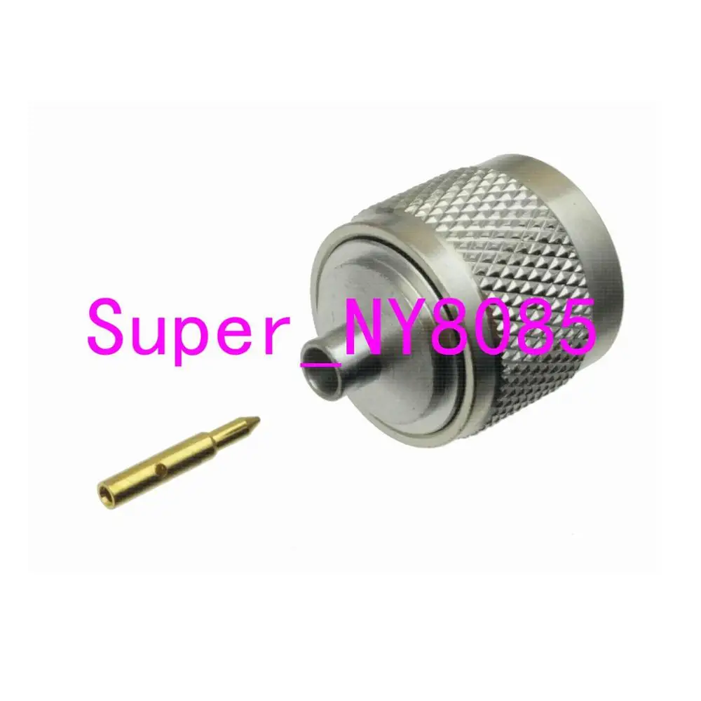 10 шт. Разъем N Мужской припой для полужесткой RG405 0,08" RF коаксиальный