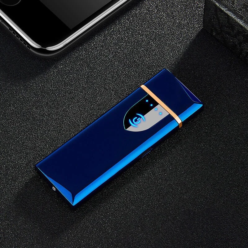 Экологически чистая USB зарядка Зажигалка Креативный Прикуриватель ветрозащитный огонь аксессуары для сигарет