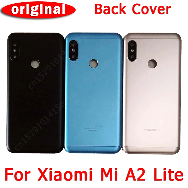 Оригинальный чехол на заднюю крышку аккумулятора для Xiaomi Mi A2 Lite с адэнзивным