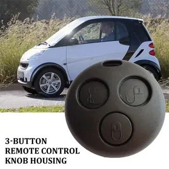 

A Pair Of 3-Button Remote Control Knob Housing For Smart For Two Mc01 450 Car Key Protective Cases Car Accessories