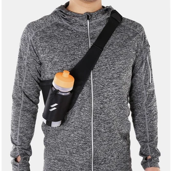 

Sports Shoulder Crossbody Waist Bum Bags Outdoor Phone Holder with Kettle Pouch Running Jogging Fitness Cycling Chest Bags