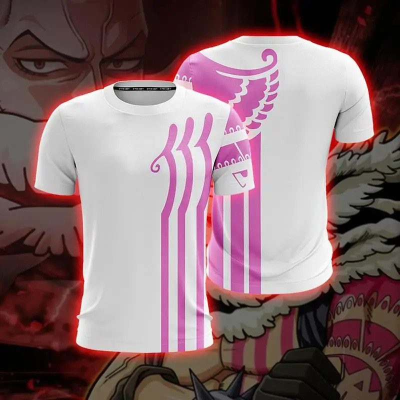 One Piece Charlotte Katakuri Cosplay Unisex 3D T-shirt