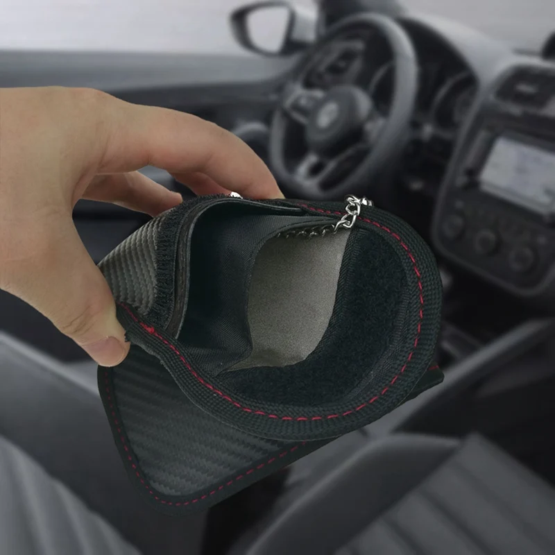 2 шт. RFID электромагнитный защитный чехол для ключа автомобиля чехол для блокировки сигнала телефона сумка для сигнала блокатор чехол Faraday клетка чехол для автомобиля без ключа