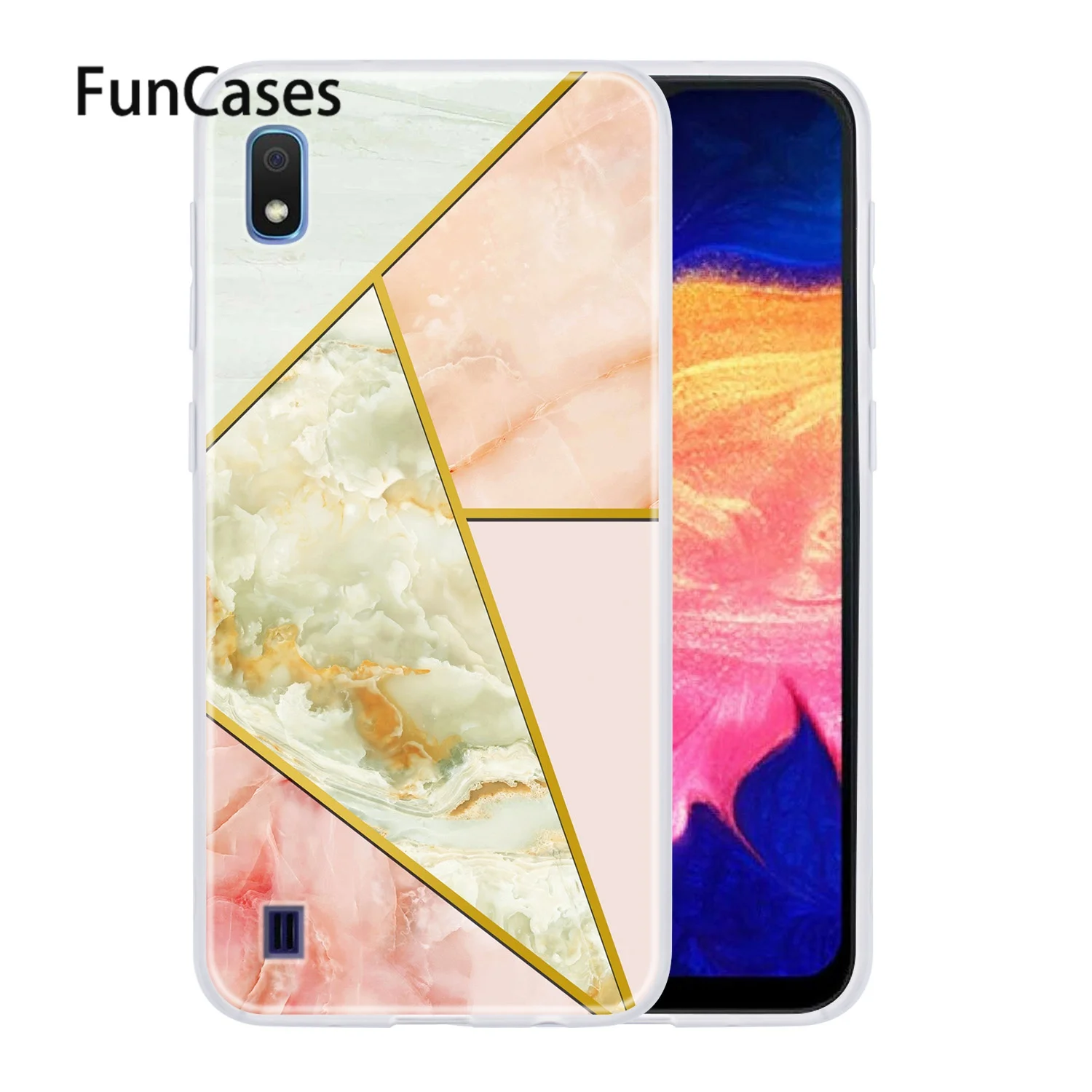 Чехол s для etui samsung A50 Para мраморный Мягкий силиконовый чехол Galaxy para A50S A30S A10 A20 a50S A30