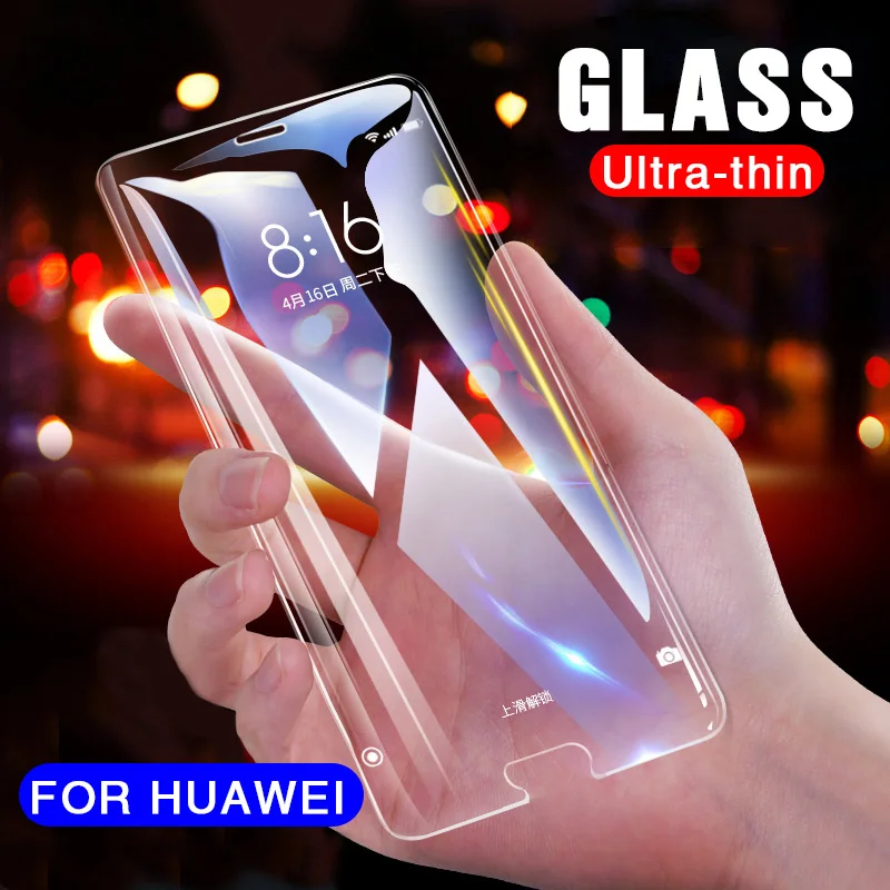 Прецизионное покрытие из закаленного стекла для Huawei P20 P30 P10 Lite Plus Защита экрана