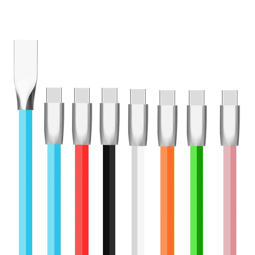 Zinc Alloy Usb Тип C зарядный кабель Micro Usb кабель для samsung Galaxy Note 9 Зарядное устройство Дата-кабель 8 Pin для Iphone зарядный кабель 1 м шнур