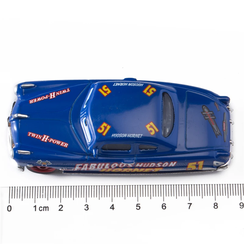 Disney Pixar Cars 3 2 Fabulous Hudson Hornet Sally Mater Lightning McQueen 1:55 Diecast Metal Alloy Model Cars Kid Gift Boy Toy