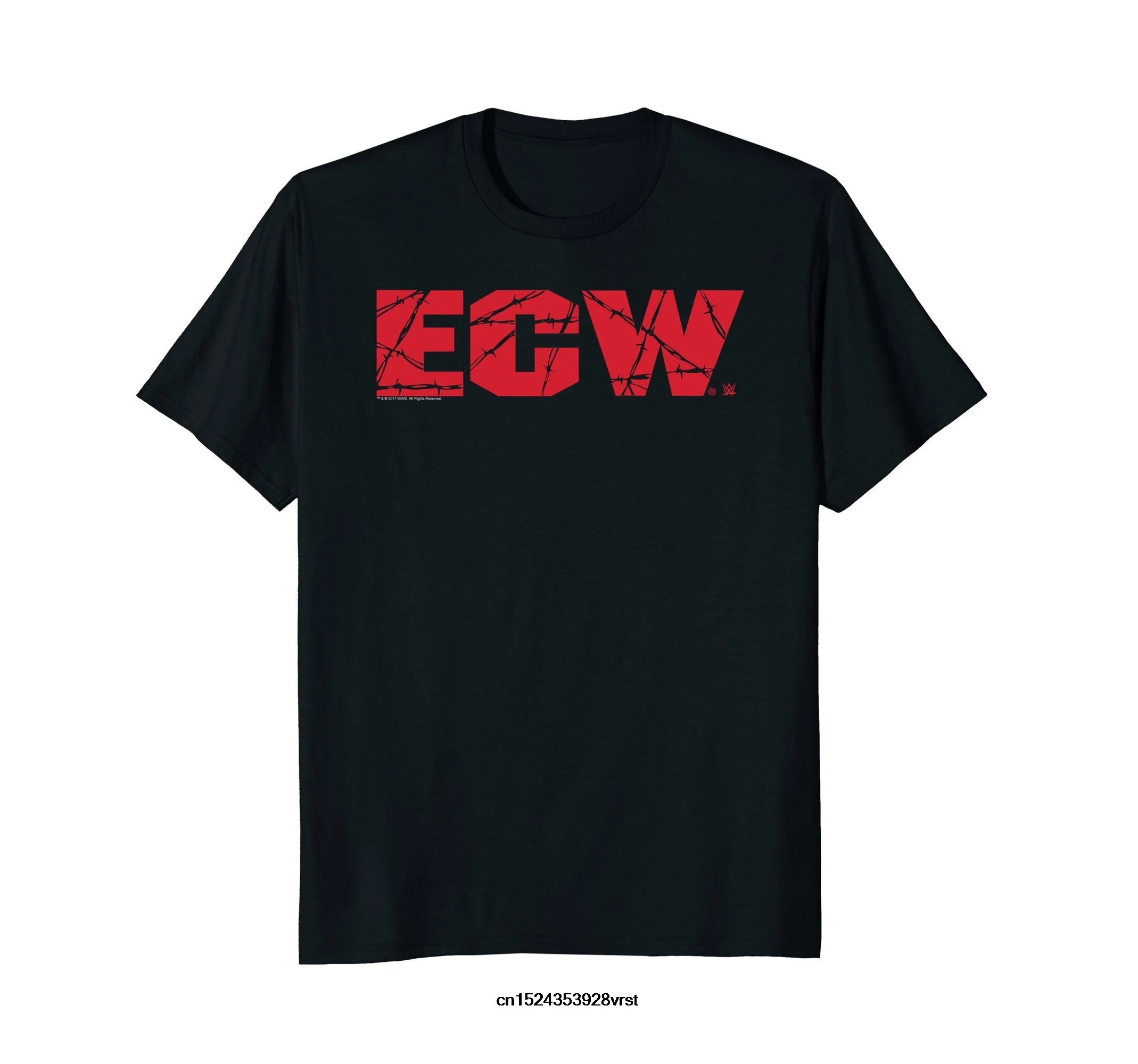 Забавная Мужская футболка новинка Женская Ретро ECW логотип Футболка | одежда
