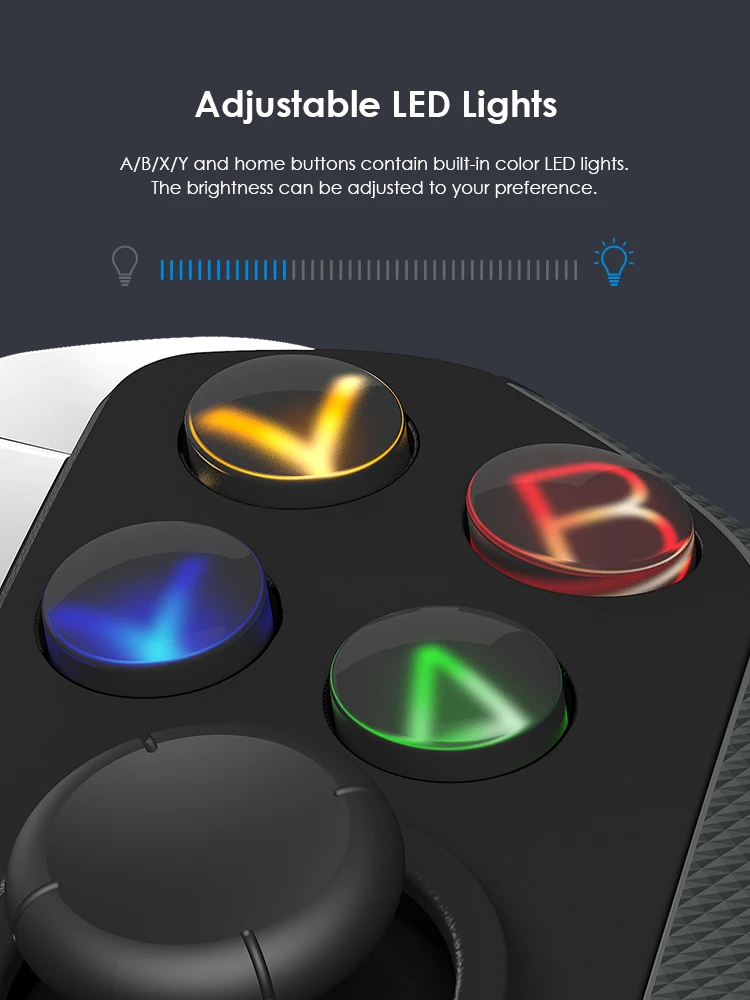 GameSir G4 Bluetooth USB проводной контроллер для Android смартфон ТВ коробка планшет VR игры, для Windows PC( из CN, US, ES